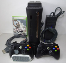 Console Xbox 360 250 GB com 2 controles + jogo - Funciona muito bem, usado comprar usado  Enviando para Brazil