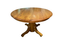 Solid oak round for sale  Faulkner