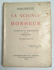 Lakhovsky science bonheur d'occasion  Yffiniac