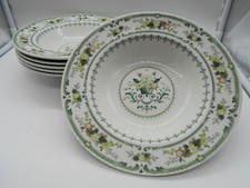 Assiettes creuses porcelaine d'occasion  Saint-Calais