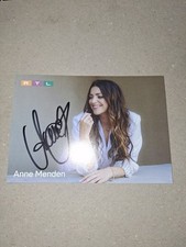 Autogrammkarte anne menden gebraucht kaufen  Duisburg