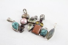 Sterling silver gemstone for sale  LEEDS