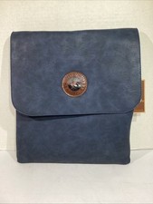 Usado, Bolsa tiracolo I ❤️ AUS couro azul canguru Austrália satchel HGT1-118 comprar usado  Enviando para Brazil