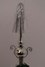 Christbaumspitze silber glänz gebraucht kaufen  Untersiemau