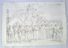 Stampa antica disegno usato Stampa antica disegno usato  Cremona