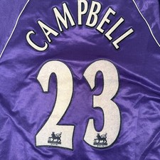 Camisa de futebol rara original CAMPBELL 23 Tottenham Hotspur 1998/1999 Away grande comprar usado Camisa de futebol rara original CAMPBELL 23 Tottenham Hotspur 1998/1999 Away grande comprar usado  Enviando para Brazil