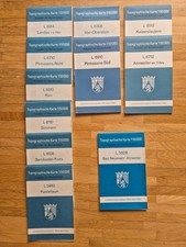 Topographische karten 50000 gebraucht kaufen  Mainz