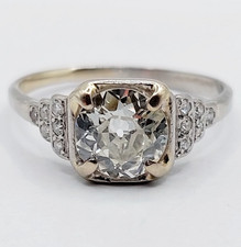 Bague solitaire art d'occasion  Paris II