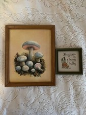 Two mushrooms pictures for sale  Cordova