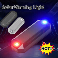 Luz de flash LED solar luz de aviso de segurança antirroubo acessórios para interiores de carros comprar usado  Enviando para Brazil