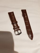 hirsch watch strap brown for sale  HERTFORD