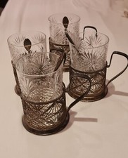 Vintage teeglashalter glaseins gebraucht kaufen  Erkrath