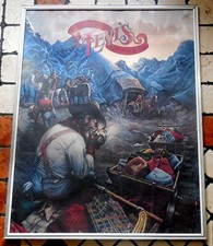 Poster vintage grande usato  Gioia del Colle