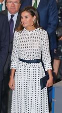 Massimo Dutti (Grupa Zara) plisowana sukienka w kropki nadruk ASO LETIZIA US 4 EU36, używany na sprzedaż  PL