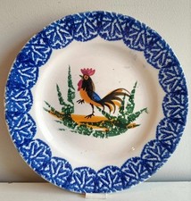 Piatto gallo ceramica usato  Mondovi