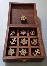 Vintage wooden brass for sale  CAMBERLEY