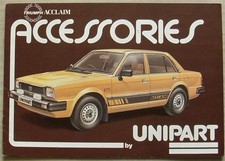 Triumph acclaim accessories for sale  LEICESTER