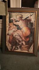 Beautiful framed michelangelo for sale  Bradford