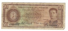 Banknote paraguay guaranies for sale  Arlington
