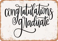 Metal sign congratulations for sale  USA