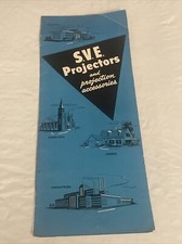 Folleto De Colección S. V. E. PROYECTORES Y ACCESORIOS DE PROYECCIÓN segunda mano  Embacar hacia Mexico