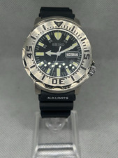 Exc seiko black for sale  NEWPORT PAGNELL
