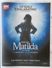 Matilda musical tim for sale  LONDON