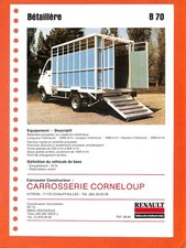 Renault cattle body d'occasion  Expédié en Belgium