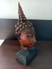 Tête bouddha bois d'occasion  Landévant