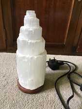 Selenite gemstone table for sale  CHELTENHAM