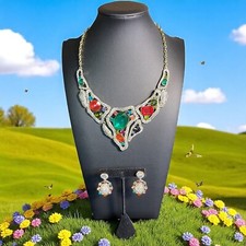 Statement bib necklace for sale  North Port