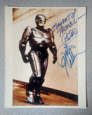 ROBOCOP PETER WELLER "FIQUE FORA DE PROBLEMAS - ROBÔ" ASSINADO 8 X 10 COR AUTÊNTICA comprar usado  Enviando para Brazil