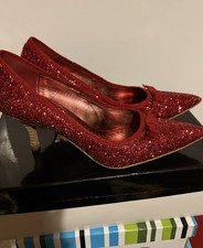 Red glitter dorothy for sale  EASTBOURNE