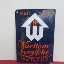 Vintage emaille schild gebraucht kaufen  Dietenheim