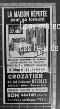 Crozatier furniture paris d'occasion  Expédié en Belgium