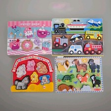 Toddler wooden puzzle for sale  Jefferson Valley