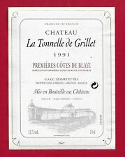 Label bordeaux 1ères d'occasion  Expédié en Belgium