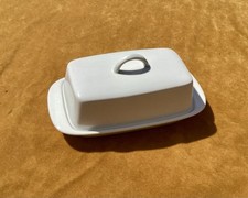 White ceramic butter for sale  MORDEN