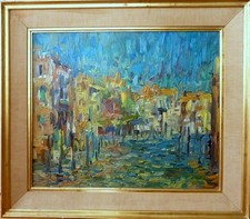 Tableau ancien venise d'occasion  Dijon