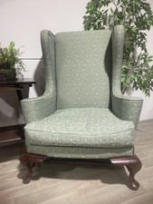 Antique wingback fireside for sale  LUTTERWORTH