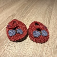 Gehäkelte babyschuhe handarbe gebraucht kaufen  Zell am Harmersbach