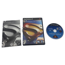 Superman Returns: The Video Game (Sony PlayStation 2, 2006, PS2) CIB com Manual, usado comprar usado  Enviando para Brazil
