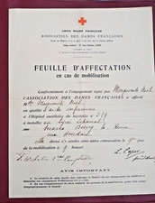Croix rouge française d'occasion  Expédié en Belgium