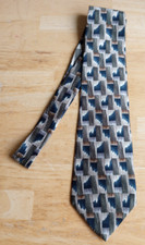 Tecido importado VAN HEUSEN 100% seda gravata feito nos EUA 3 3/4x56" comprar usado  Enviando para Brazil