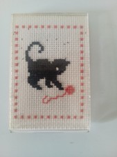 Embroidered black cat for sale Embroidered black cat for sale  COTTINGHAM