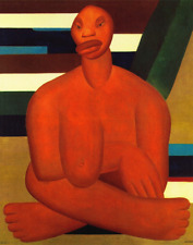 A Negra: (1923) Tarsila do Amaral: impressão de arte de arquivo 13x19 comprar usado  Enviando para Brazil