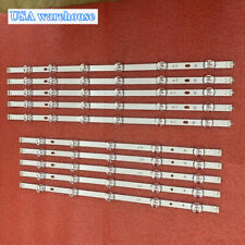 10 peças tiras de LED para LG 55LB6300 55LB5550 55LF6000 55LB5900 55LB561V 55LF5950 comprar usado  Enviando para Brazil