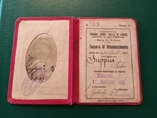 Tessera ferroviaria tram usato  Zelo Buon Persico