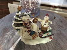 Snowman family sledge for sale  WOKINGHAM