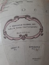 Replogle globe stand for sale  FILEY